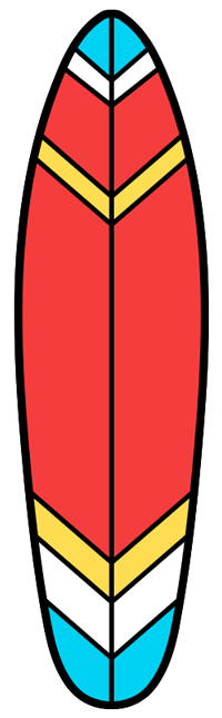 red surf